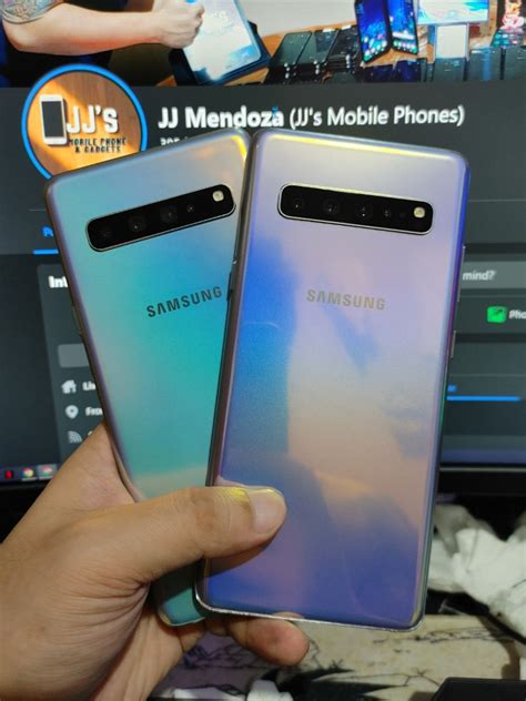Samsung Galaxy S10 5g Crown Silver 8gb Ram256gb Rom Single Sim Mobile Phones And Gadgets Mobile