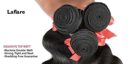 Laflare Malaysian Virgin Human Hair Bundle Body Wave Black Ebay
