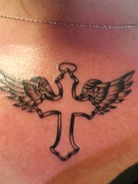 Cross With Wings Tattoo Wings Tattoo Tattoo Designs And Meanings