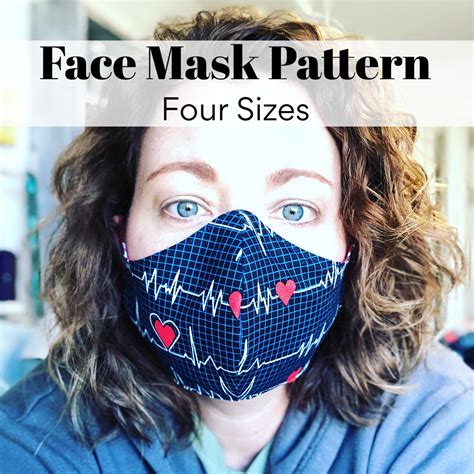 Or deeply nourish cells for a brighter complexion. Face Mask Pattern - PDF - Sew Much Moore