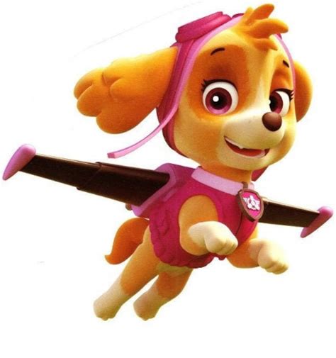 6 Inch Skye Paw Patrol Pup Wall Sticker Badge Chiot Chiots Etsy