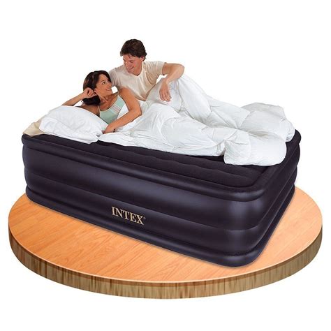 Air mattresses are most definitely convenient. Home Trends Raised Air Mattress With Built In Pump | Air ...