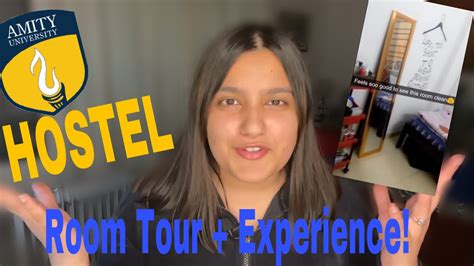 Amity Noida Hostel My Experience Room Tour Answering All Your