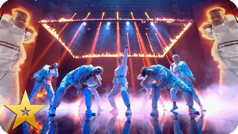 Hip Hop Dance Crew Bring The Fire Bgt The Champions Youtube