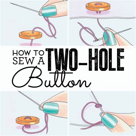 What's the best way to sew a button? How to sew a two-hole button - How to sew - Sew Magazine