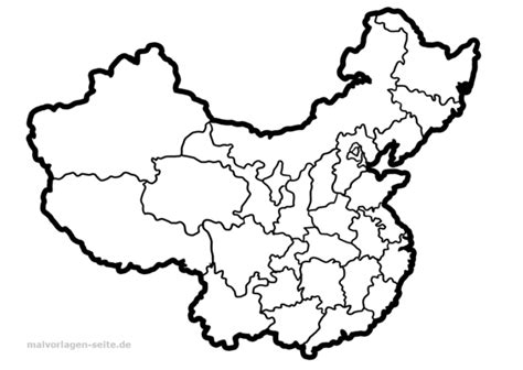 China Gratis Malvorlage In Geografie Landkarten Ausmalen The Best