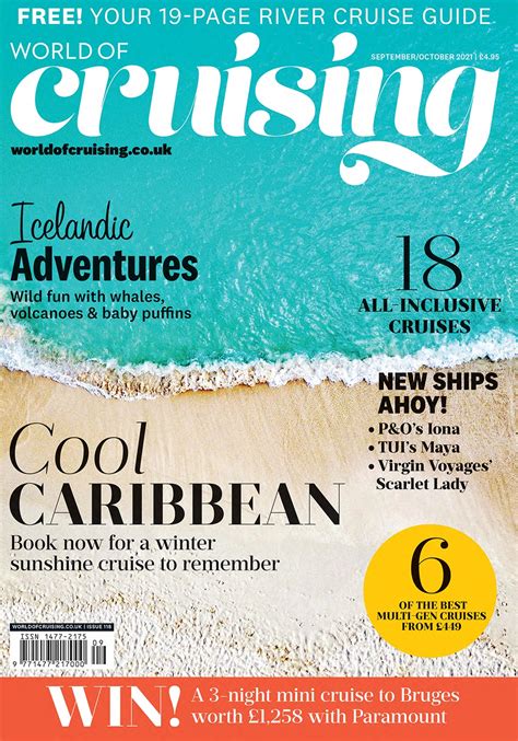 World Of Cruising And Luxury Travel Magazine Subscribe To World Of