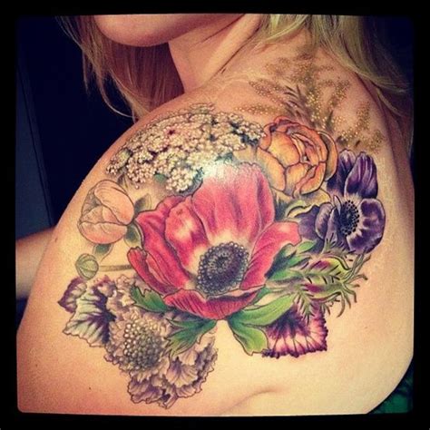 Nº of tattoos 3 size 2.6 in / 6.5 cm (width) wild flowers grow without any human intervention and they can be wildflower bouquet line drawing, hand drawn florals, illustration, botanical line art, wildflowers, wildflower print, botanical print. wildflower tattoos | Tattoos I love | Pinterest