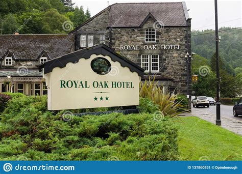 The Royal Oak Hotel In Betws Y Coed Wales Editorial Photo Image Of Eatery Britain 137860831