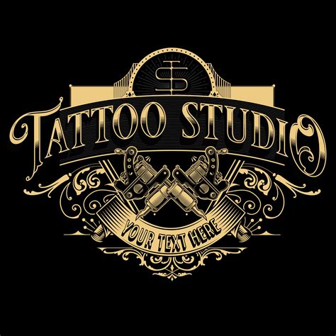Tattoo Shop Logo Designs