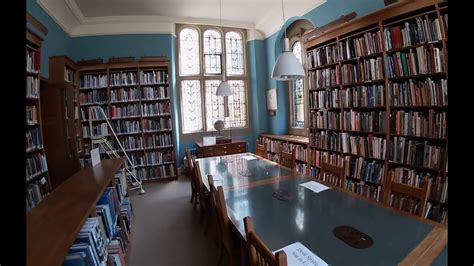 Pembroke College Tour The Library Youtube