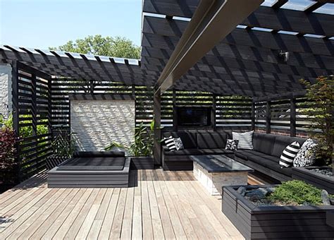 Chicago Modern House Design - amazing rooftop patio | Modern House Designs