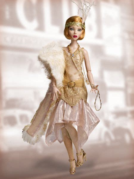 Barbie Flapper 1920s Doll Dress Barbie Gowns Fashion Dolls