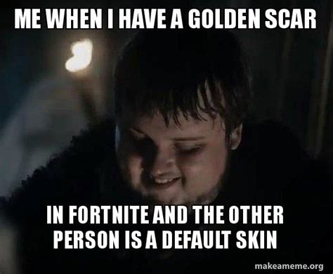 Default Fortnite Skin Meme