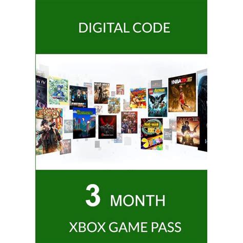 Xbox Game Pass 3 Months For Console Digital