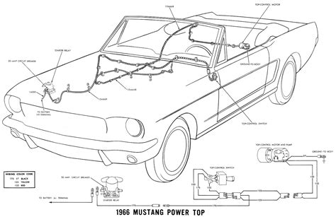 66 Mustang Wiring Diagram Circuit