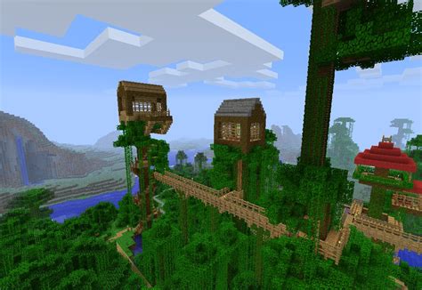 Jungle Settlement Minecraft Map