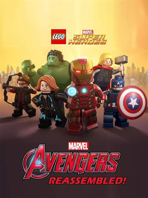 Lego Marvel Super Heroes Avengers Reassembled 2015 The Poster