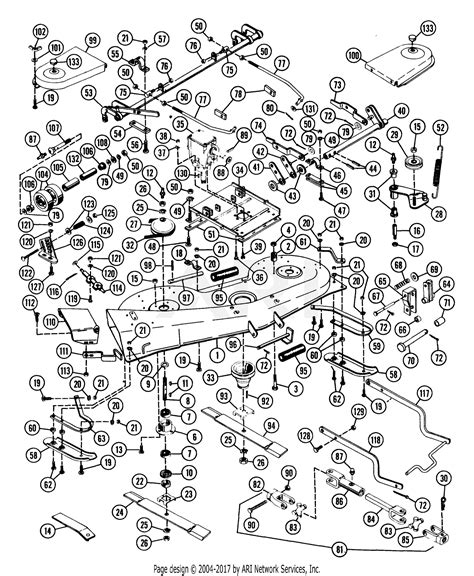 Ariens Lawn Mower Parts Diagram