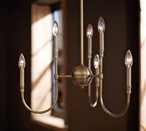 Well you're in luck, because here they come. Danielle Chandelier | Pottery barn chandelier, Dining room ...