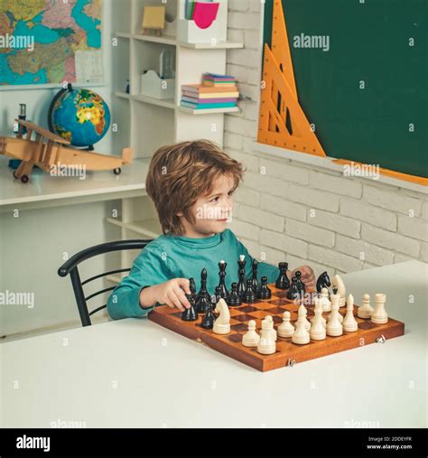 Kids Educational Games Early Development Kid Playing Chess