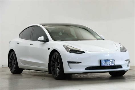 Sold 2022 Tesla Model 3 Performance Awd Used Sedan Welshpool Wa