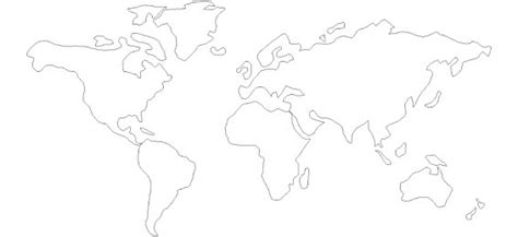 Dünya Dilsiz Haritası A4 Boyutunda WRHS