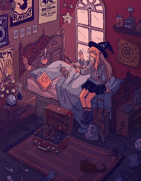 Witch Tumblr Witch Art Illustration Art Aesthetic Art
