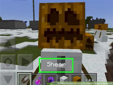 How To Reveal The Face Of A Snow Golem In Minecraft 5 Steps