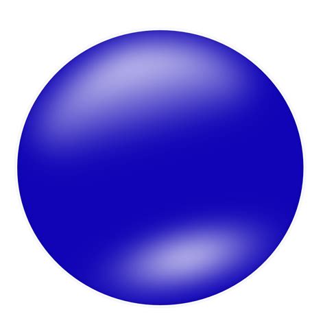 Onlinelabels Clip Art Blue Circle