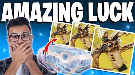 Destiny 2 Insane Exotic Luck 3 1000 Voices In A Row Epic And Funny