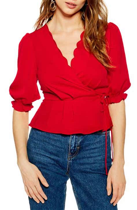 Womens Red Tops Nordstrom