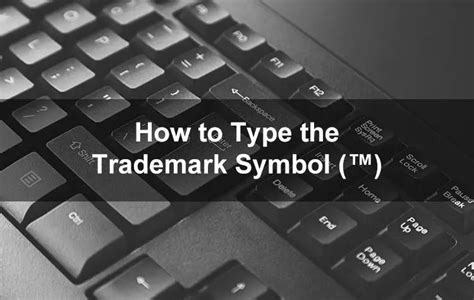 How To Type The Trademark Symbol On Your Keyboard Tech Pilipinas