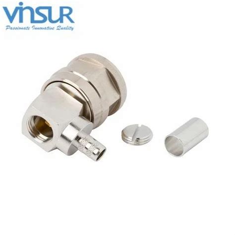 Rf Connector Ohms N Male Right Angle Crimp Type Lmr Cable At Best