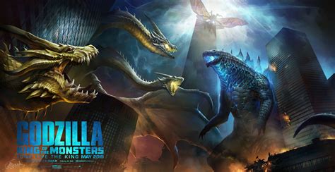The film explains that this is because godzilla is the rightful alpha of the titans, with ghidorah being an alien outside their natural order challenging him for the role. Godzilla King of The Monsters wallpaper by MissSaber444 on ...