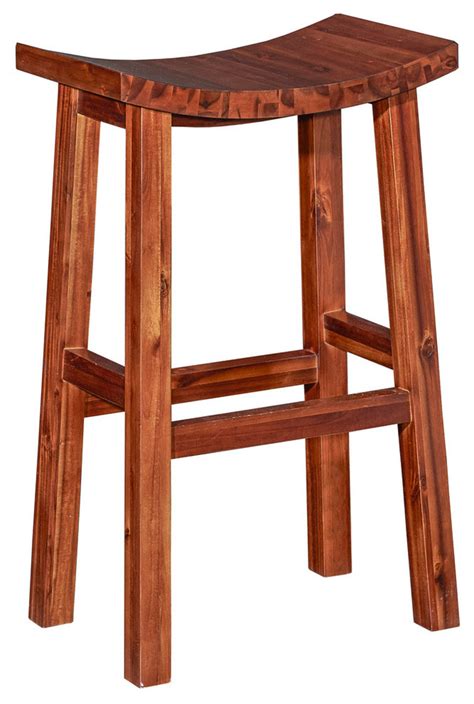 Carmen Saddle Stool Rustic Bar Stools And Counter Stools By