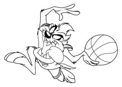 598 x 844 png 31 кб. Space Jam Basketball Coloring Pages Coloring Pages ...