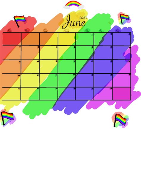 June 2023 Calendar Pride Notability Gallery