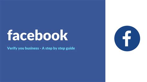 Verify your Facebook Business Page | MarcCreighton.co.uk