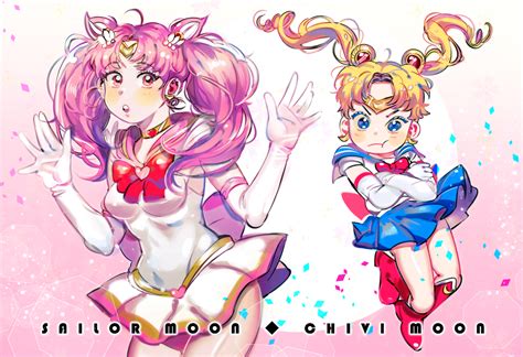 Tsukino Usagi Sailor Moon Chibi Usa Sailor Chibi Moon And Super