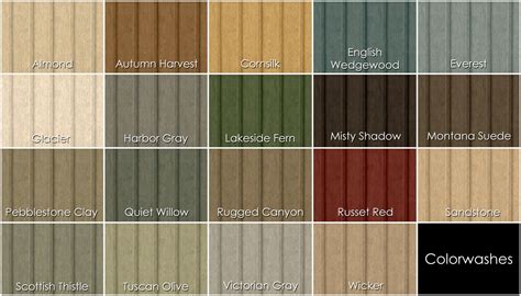 The Colors Of Wooden Slats Are Shown In Different Shades And Sizes