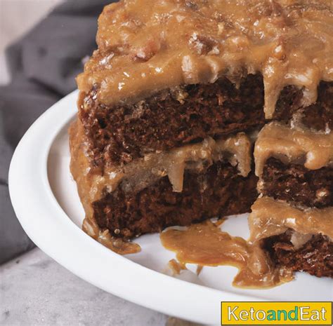 Keto German Chocolate Cake Easy Recipe Low Carb Ketoandeat