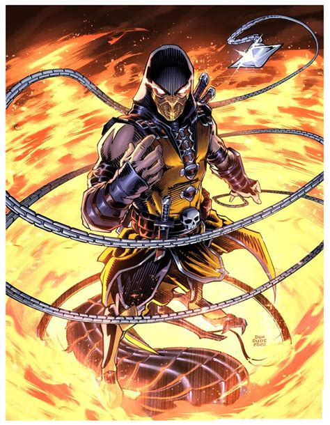 Artstation Scorpion Mk Duh Dude Scorpion Mortal Kombat Mortal Kombat Comics Mortal Kombat Art