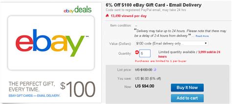 We did not find results for: eBay Deals *6% off eBay Gift Code* - Ways to Save Money when Shopping