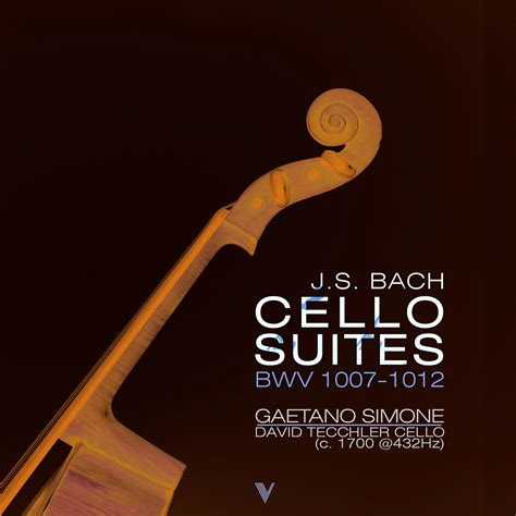 Eclassical Js Bach Cello Suites Nos 1 6 Bwvv 1007 1012