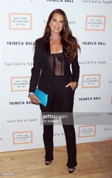 Actress Brooke Shields Attends The 2017 Tribeca Ball At The New York
