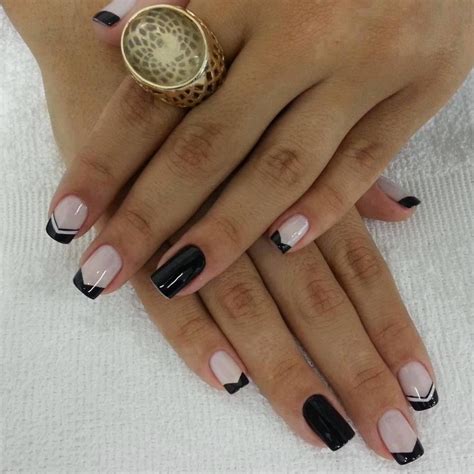 Savesave curso uñas acrílicas y de gel for later. Uñas Acrilicas Negras Y Transparentes - 37 Mejores Diseños de Uñas en Negro que te van a ...