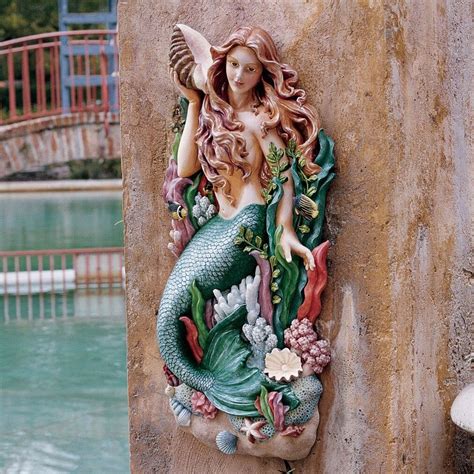 If you are looking for mermaid decor for your home, you came to the right place. Design Toscano Melody's Cove Mermaid Wall Decor & Reviews ...