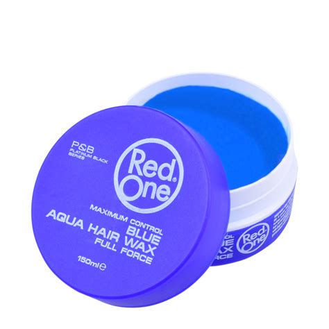Red One Aqua Hair Wax Full Force Black 150ml