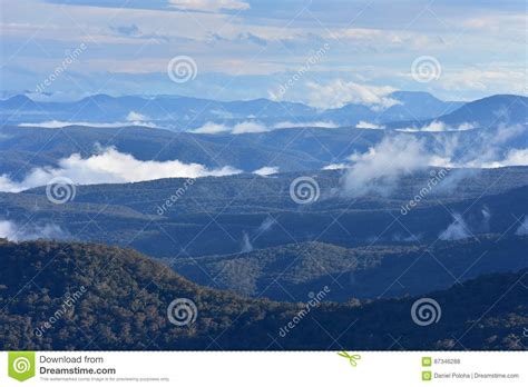 Blue Mountains In Evening Light Stock Photo Image Of Blue Wales